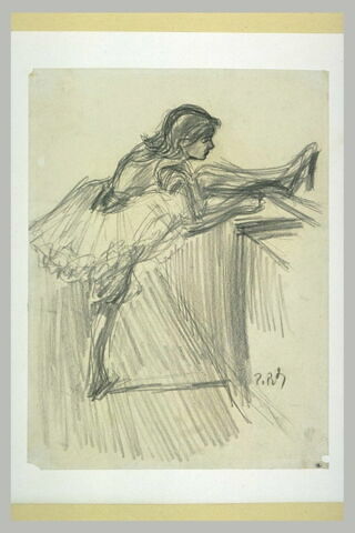 Danseuse à la barre