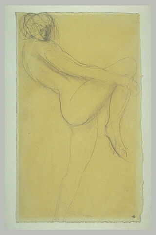 Danseuse nue, debout, image 2/2