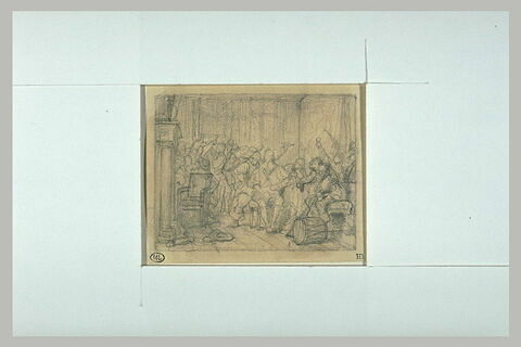 Etude pour 'Charles Ier insulté par les soldats de Cromwell', image 2/2