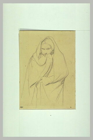 Etude d'une femme voilée, image 2/2