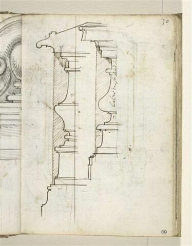 Deux profils de balustres de balustrades