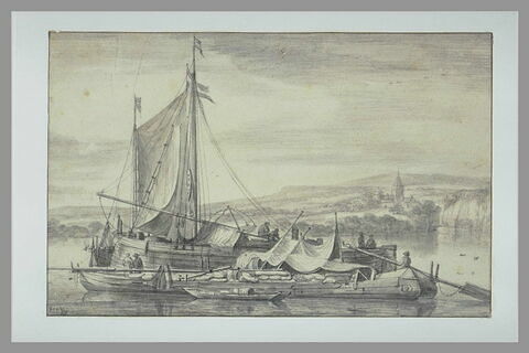 Bateaux sur le Rhin, image 2/2