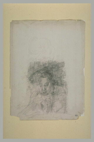 Vieille femme dormant (la tante de l'artiste), image 2/2