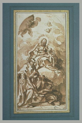 Vierge et l'Enfant avec saint Charles Borromée et saint Ignace de Loyola, image 3/3