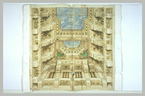 Décor d'architecture en trompe-l'oeil, image 3/3