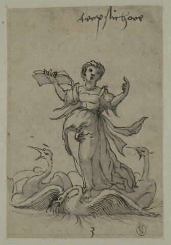 Terpsichore, muse des Choeurs, de la Danse et de la Poésie lyrique