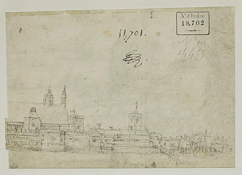 Vue de Londres avec Westminster Hall et les édifices environnants, image 2/2