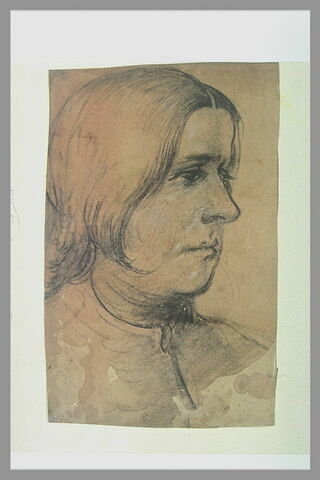 Tête de femme, de profil, image 2/2