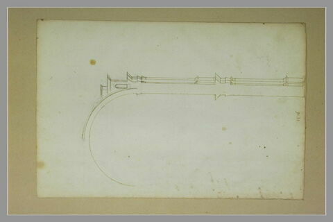 Coupe de l'abside transformée du choeur de la cathédrale de Bamberg, image 2/2