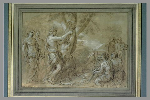 Apollon écorchant Marsyas, image 2/4