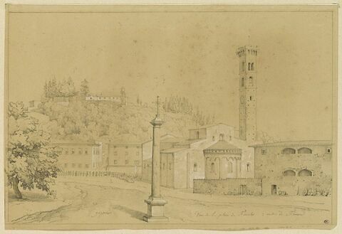 Vue de la place de Fiesole