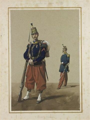 Régiment étranger ; soldat et officier