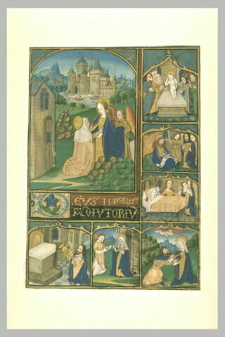 La Visitation et scènes annexes, image 2/2