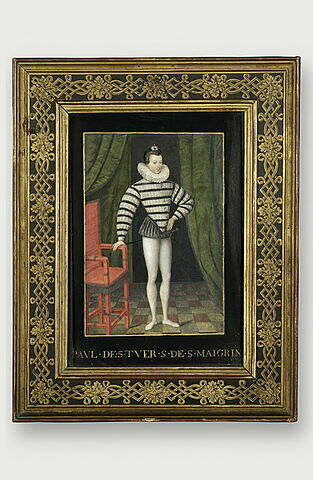 Portrait de Paul de Stuer de Caussade, marquis de Saint-Mégrin (1554-1578)