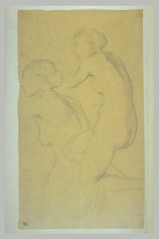 Deux torses de femme nue, tournés vers la gauche, image 2/2