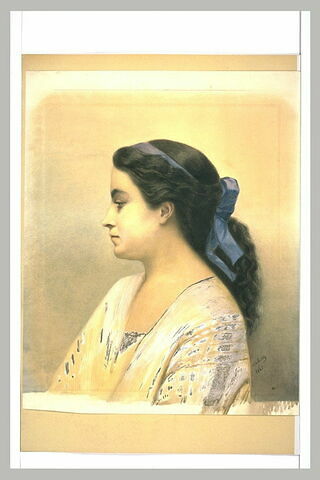 Tête de jeune fille
