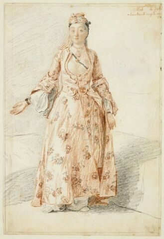 Portrait de Mademoiselle Beli à Constantinople