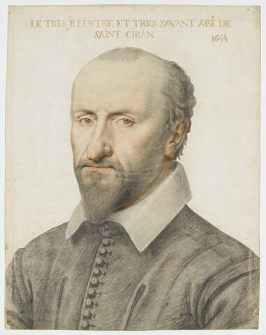 Portrait posthume de Jean Duvergier de Hauranne, abbé de Saint-Cyran