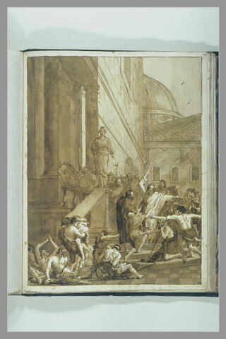 Scène de la vie de saint Paul (?) et barnabé, image 2/2