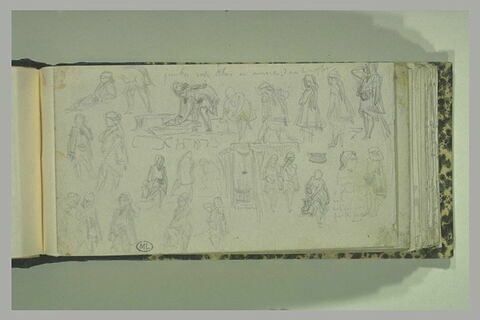 Etudes de personnages et de costumes grecs, image 2/2