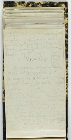 Notes manuscrites