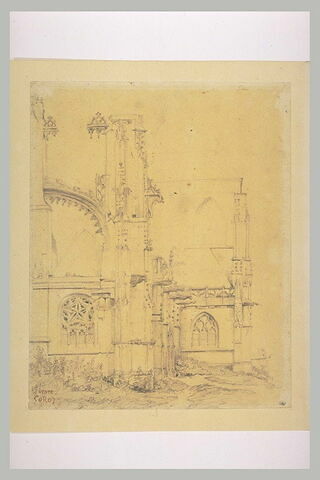 Abside d'une église de Caen, image 2/2