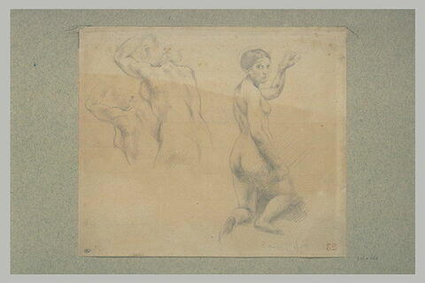 Trois études de femmes nues, image 2/2