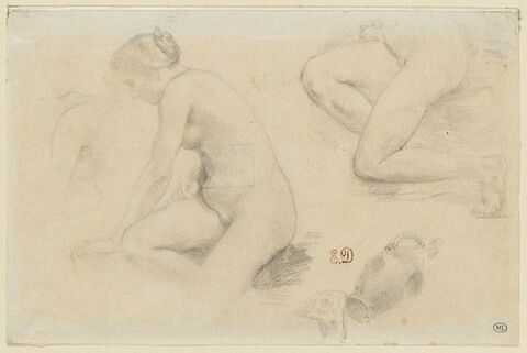 Etudes de femme nue