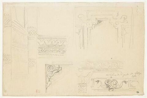 Etudes de motifs architecturaux