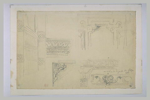 Etudes de motifs architecturaux, image 2/2