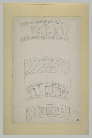 Etudes pour la décoration d'une colonne, image 2/2