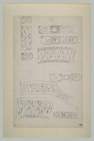 Etudes de motifs décoratifs, image 2/2