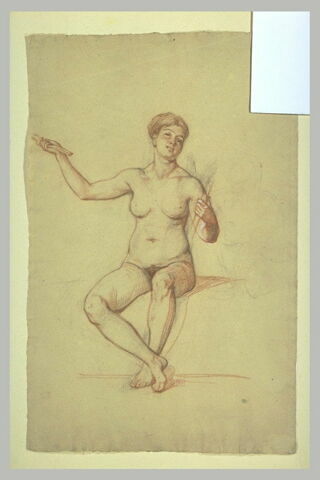 Etude pour la figure d'Erato