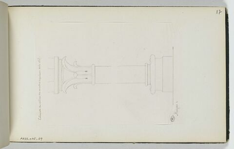 Colonnette de Saint-Eloi à Noyon