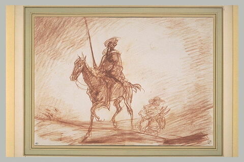 Don Quichotte et Sancho Pança