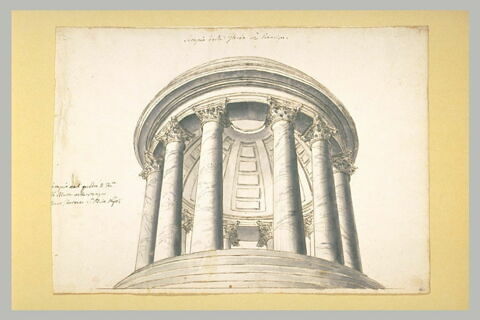 Temple rond à colonnade