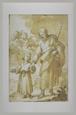 La Promenade de saint Joseph et du Christ enfant