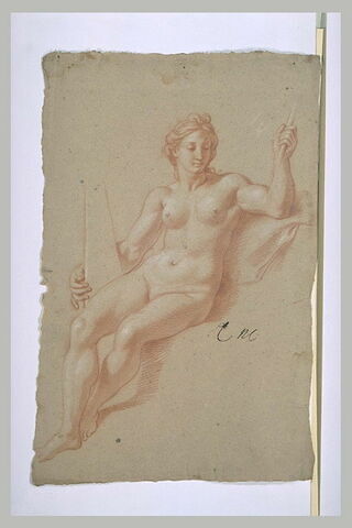 Femme nue, assise, image 2/2