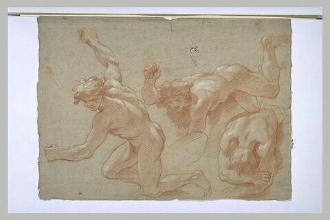 Trois hommes nus, image 1/1