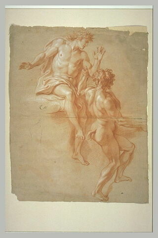 Bacchus et un satyre, image 2/2