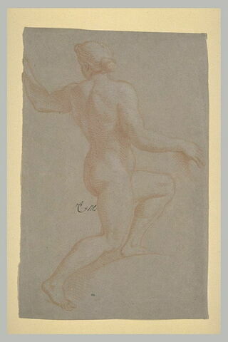 Femme nue, tournée vers la droite