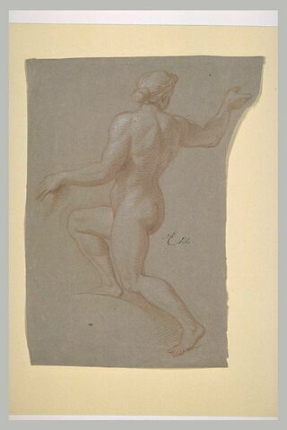 Femme nue, tournée vers la gauche