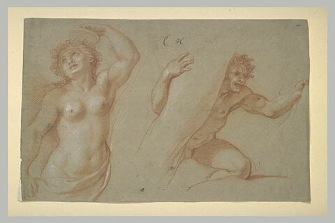 Une bacchante et un satyre, image 2/2