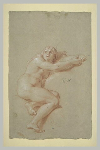 Femme nue, assise, image 2/2