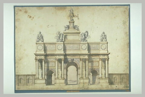 Projet pour l'Arc de triomphe de la rue Saint-Antoine à Paris