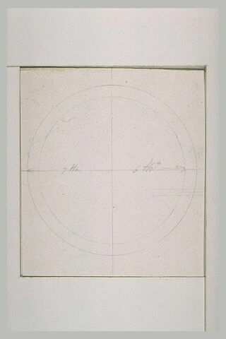 Plan, élévation et coupe d'une grotte avec fontaines, image 3/6