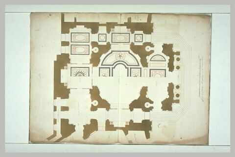 Plan du collège des Quatre-Nations