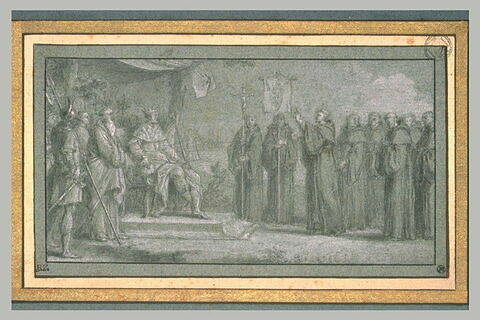 L'arrivée de Saint Augustin en Angleterre, image 3/3