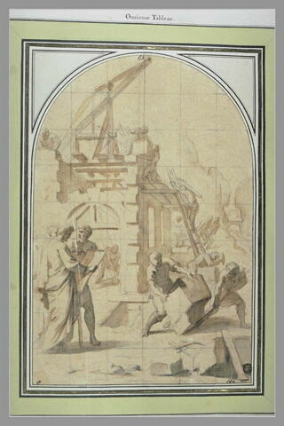 Saint Bruno faisant construire la grande Chartreuse, image 2/2