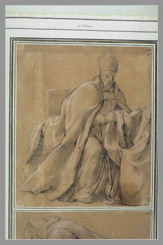 Saint Hugues : étude pour le douzième tableau, image 2/2